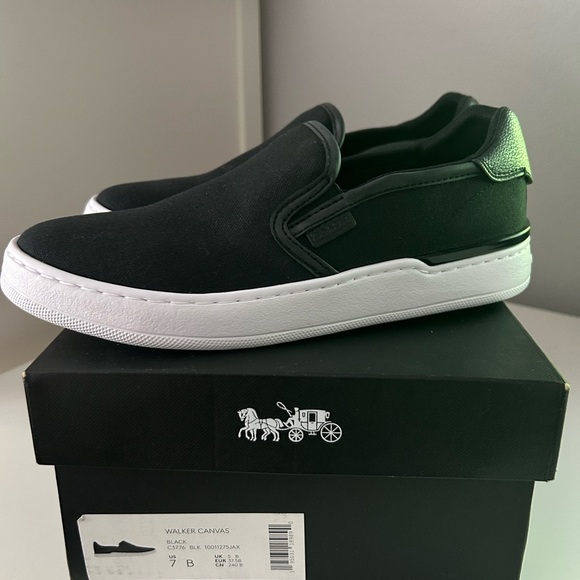 Coach Shoes - Coach Canvas Walker Slip On Sneaker